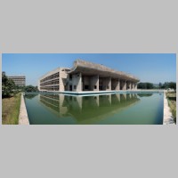 Le Corbusier, Parlamentsgebäude in  Chandigarh (Palace of Assembly (1955), Foto duncid, Wikipedia,a.jpg